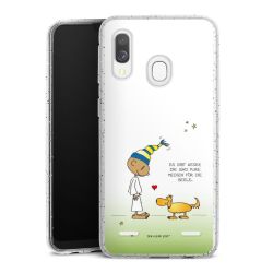 Carry Case Hülle Transparent/glitter ohne Band