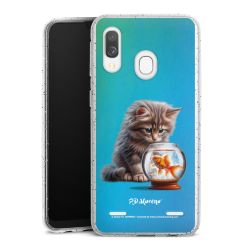 Carry Case Hülle Transparent/glitter ohne Band