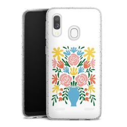 Carry Case Hülle Transparent/glitter ohne Band