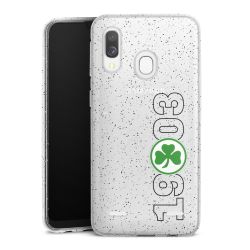 Carry Case Hülle Transparent/glitter ohne Band