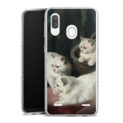 Carry Case Hülle Transparent/glitter ohne Band