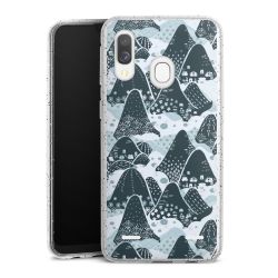 Carry Case Hülle Transparent/glitter ohne Band