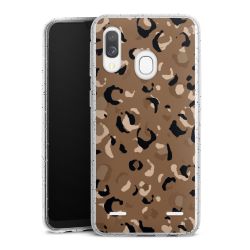 Carry Case Hülle Transparent/glitter ohne Band