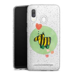 Carry Case Hülle Transparent/glitter ohne Band