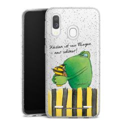 Carry Case Hülle Transparent/glitter ohne Band