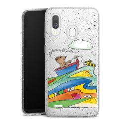 Carry Case Hülle Transparent/glitter ohne Band