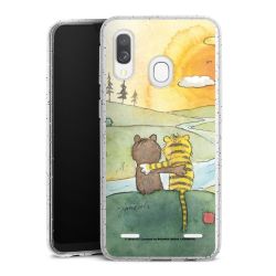 Carry Case Hülle Transparent/glitter ohne Band