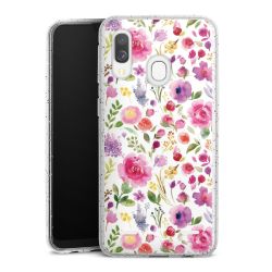 Carry Case Hülle Transparent/glitter ohne Band