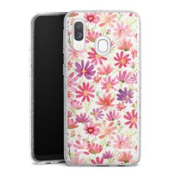 Carry Case Hülle Transparent/glitter ohne Band