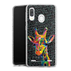 Carry Case Hülle Transparent/glitter ohne Band