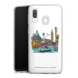 Carry Case Hülle Transparent/glitter ohne Band