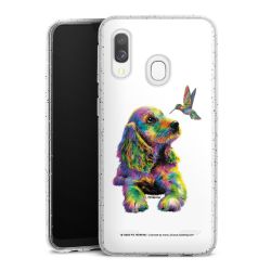 Carry Case Hülle Transparent/glitter ohne Band