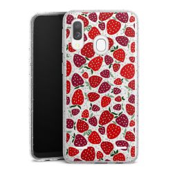 Carry Case Hülle Transparent/glitter ohne Band