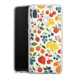 Carry Case Hülle Transparent/glitter ohne Band