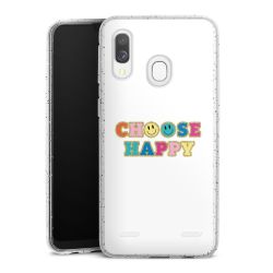 Carry Case Hülle Transparent/glitter ohne Band