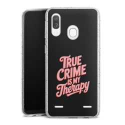 Carry Case Hülle Transparent/glitter ohne Band