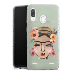 Carry Case Hülle Transparent/glitter ohne Band