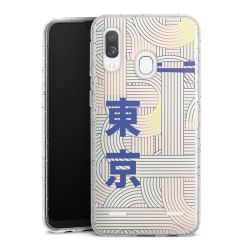 Carry Case Hülle Transparent/glitter ohne Band