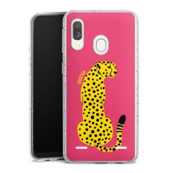 Carry Case Hülle Transparent/glitter ohne Band