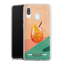 Carry Case Hülle Transparent/glitter ohne Band