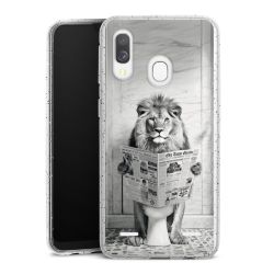 Carry Case Hülle Transparent/glitter ohne Band