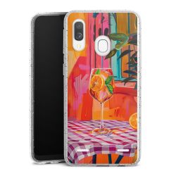 Carry Case Hülle Transparent/glitter ohne Band