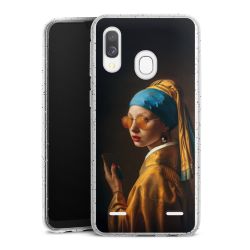 Carry Case Hülle Transparent/glitter ohne Band