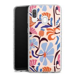 Carry Case Hülle Transparent/glitter ohne Band