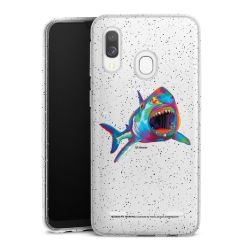 Carry Case Hülle Transparent/glitter ohne Band