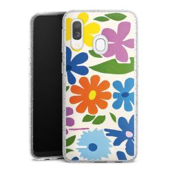 Carry Case Hülle Transparent/glitter ohne Band