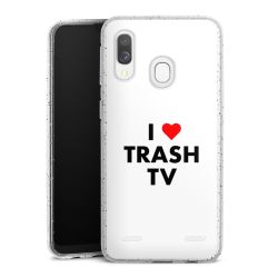 Carry Case Hülle Transparent/glitter ohne Band