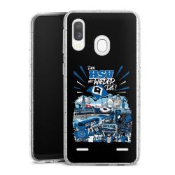 Carry Case Hülle Transparent/glitter ohne Band