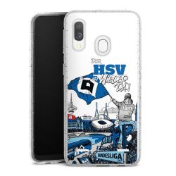 Carry Case Hülle Transparent/glitter ohne Band