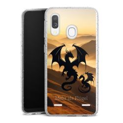 Carry Case Hülle Transparent/glitter ohne Band