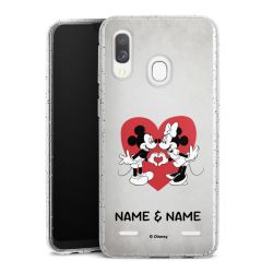 Carry Case Hülle Transparent/glitter ohne Band