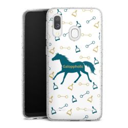 Carry Case Hülle Transparent/glitter ohne Band