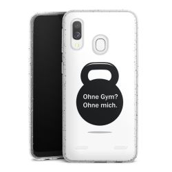 Carry Case Hülle Transparent/glitter ohne Band