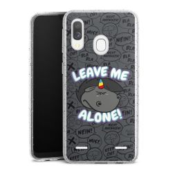 Carry Case Hülle Transparent/glitter ohne Band