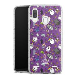 Carry Case Hülle Transparent/glitter ohne Band