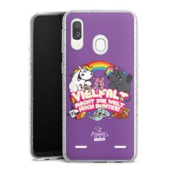 Carry Case Hülle Transparent/glitter ohne Band