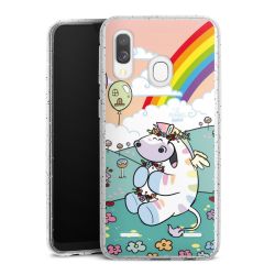 Carry Case Hülle Transparent/glitter ohne Band