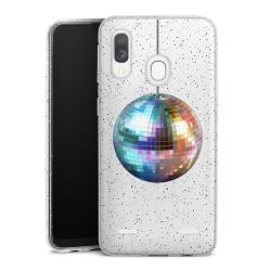 Carry Case Hülle Transparent/glitter ohne Band