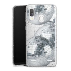 Carry Case Hülle Transparent/glitter ohne Band