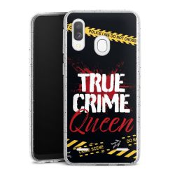 Carry Case Hülle Transparent/glitter ohne Band