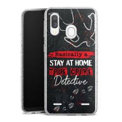 Carry Case Hülle Transparent/glitter ohne Band