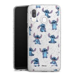 Carry Case Hülle Transparent/glitter ohne Band