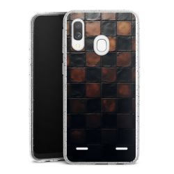 Carry Case Hülle Transparent/glitter ohne Band