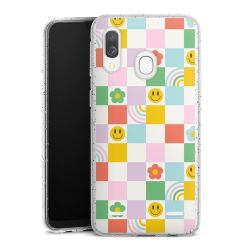 Carry Case Hülle Transparent/glitter ohne Band