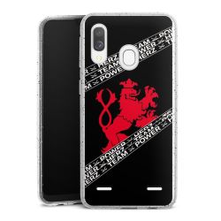 Carry Case Hülle Transparent/glitter ohne Band