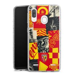 Carry Case Hülle Transparent/glitter ohne Band